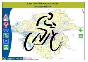 Atlas des itinéraires cyclables départementaux