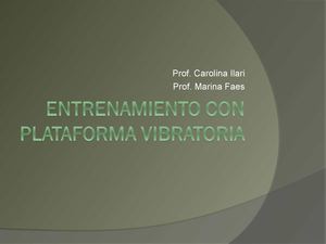 _Entrenamiento plataforma vibratoria