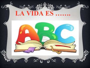 LA VIDA ...