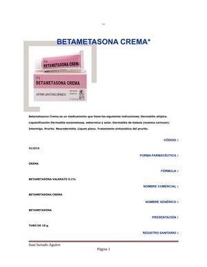 betametasona