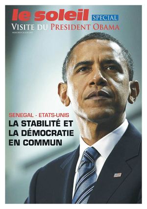 Spécial Barack Obama au Sénégal