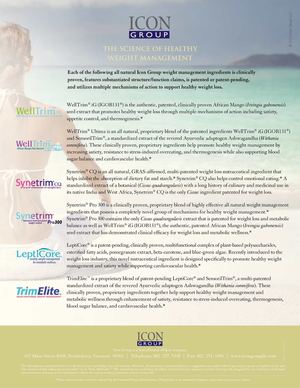 Weight Loss Supplement Ingredients