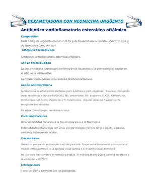 DEXAMETASONA CON NEOMICINA 