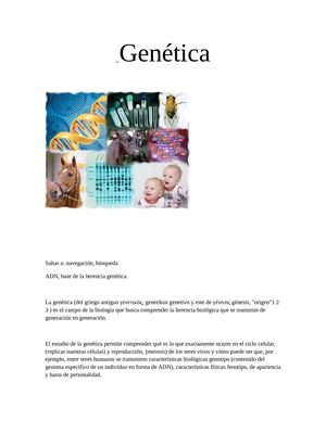 genetica 