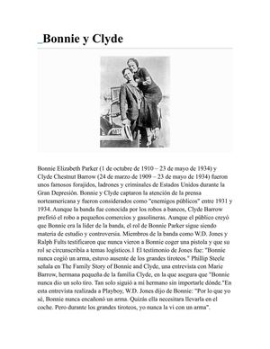 Bonnie y Clyde