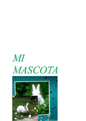 MI  MASCOTA