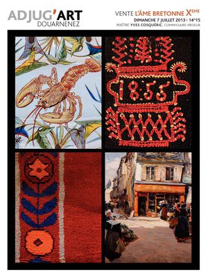 Adjug'Art - Vente Ame Bretonne 7 juillet 2013