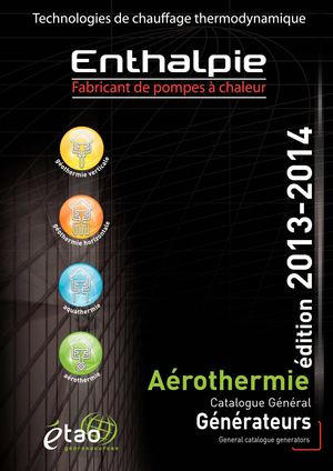Catalogue Aérothermie Enthalpie