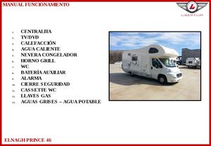 ELNAGH PRINCE 46 - Manual de alquiler
