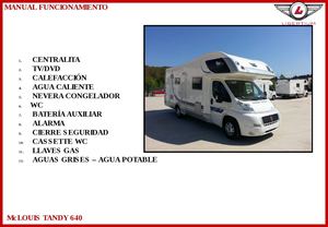 McLOUIS TANDY 640 - Manual de alquiler