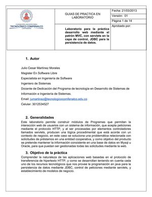 Guia de Laboratorio de Desarrollo de Software I