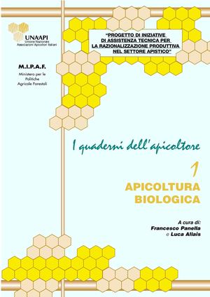 Apicoltura biologica (Quaderno n. 1)