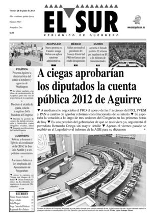 El Sur 28 de Junio de 2013