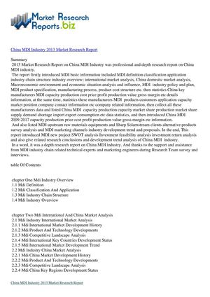 Calaméo - Top Rated Report:China MDI Industry 2013 by ...