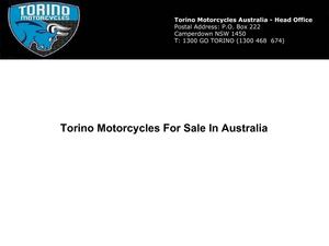 Torino Motorcycles For Sale In Australia 