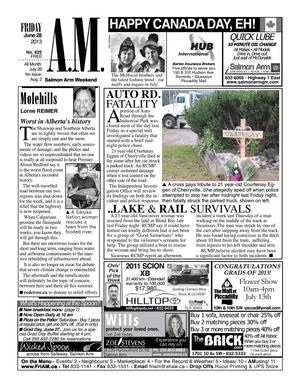 Friday AM - June 28th, 2013