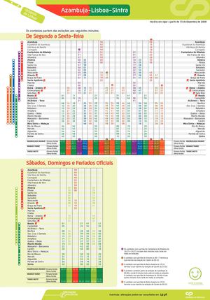 Linha da Azambuja dezembro de 2009