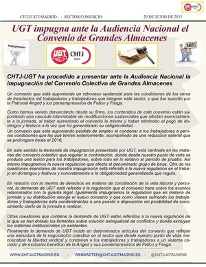 Comunicado Impugnacion Grandes Almacenes