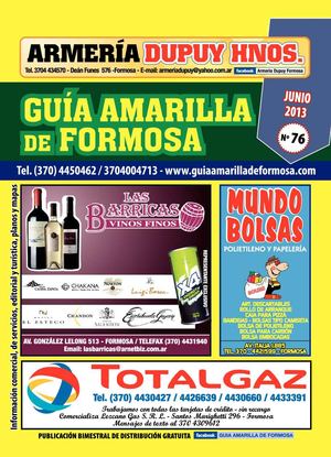 GUÍA AMARILLA DE FORMOSA