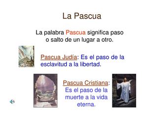 Módulo IV La Pascua