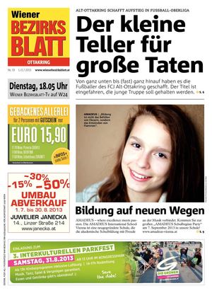 WBB 19/2013 16. Bezirk 