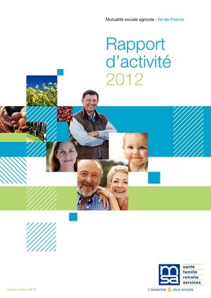 Rapport d'activité MSA IF 2012
