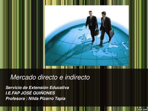 mercado directo e indirecto