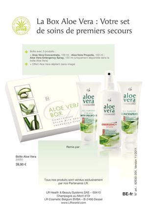 Box aloe vera, votre kit de soin au quotidien!