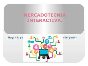 Mercadotecnia Interactiva