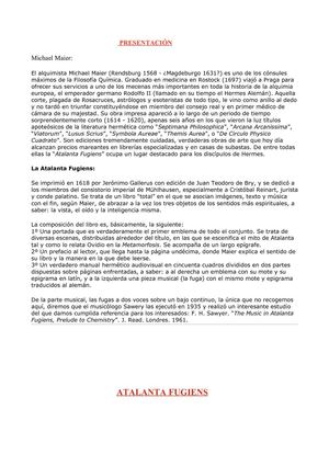 Michael Maier - Atalanta Fugiens