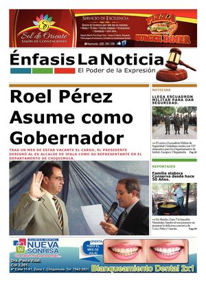 Edición Julio Énfasis la Noticia