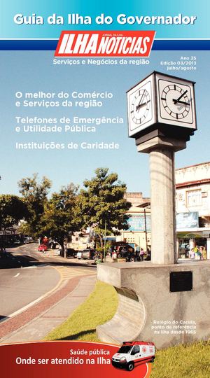 Guia da Ilha do Governador - Julho/Agosto de 2013 - número 3/2013