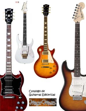 Catalogo de guitarras electricas 