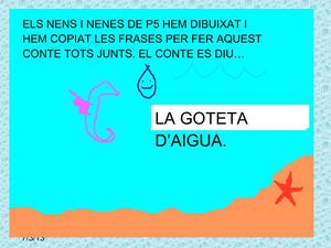 La gota d'aigua