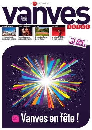 Vanves Infos n°276 - Juillet-Août 2013
