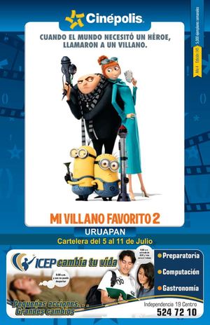 CARTELERA CINEPOLIS URUAPAN SEM 27