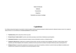 cuadro comparativo modo de produccion y su vinculacion con la tecnologia