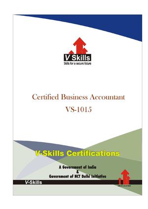 Certified Business Accountant 