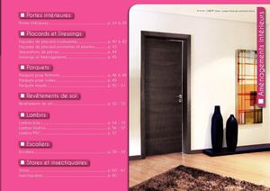 Menuiserie interieures