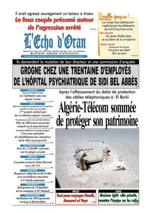 l'echo d'oran 04-06-2013