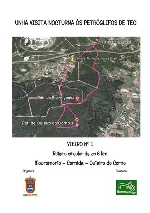 Roteiro nocturno ós petróglifos de Teo