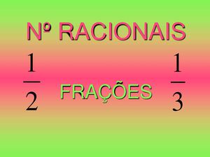 Comparação de Números Racionais