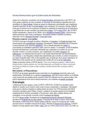 Frente Democrático por la Liberación de palestina