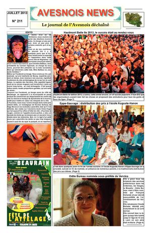 AVESNOIS NEWS N° 211