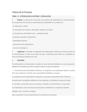 ¨HISTORIA DE LA FARMACIA¨