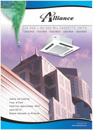 Alliance Four way Cassette range