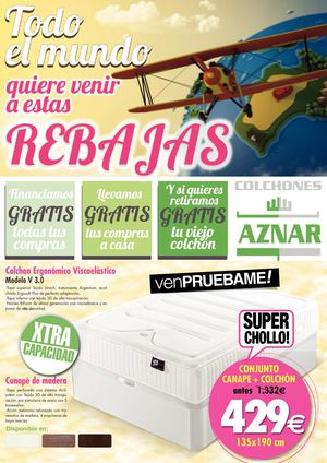 folleto rebajas aznar somilar