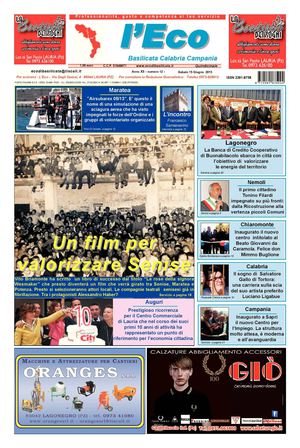 l’Eco anno XII n.12 – 15/06/2013