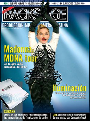 Madonna en BACKSTAGE 