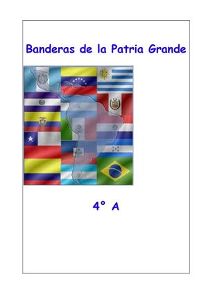 Banderas de la Patria Grande